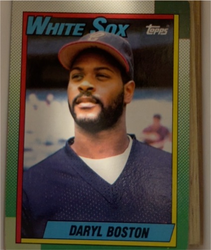 1990 Topps #524 Daryl Boston — front