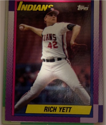 1990 Topps #689 Rich Yett — front