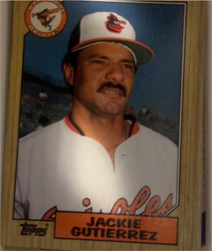 1987 Topps #276 Jackie Gutierrez — front