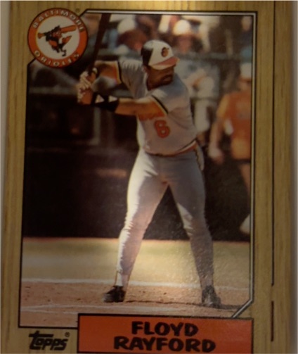 1987 Topps #426 Floyd Rayford — front
