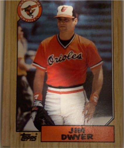 1987 Topps #246 Jim Dwyer Baltimore Orioles — front