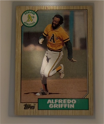 1987 Topps #111 Alfredo Griffin — front