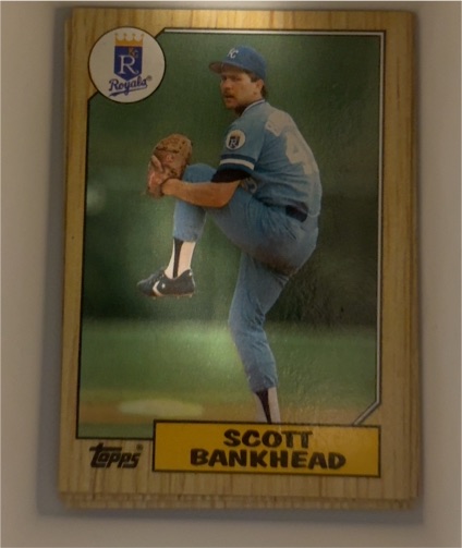 1987 Topps #508 Scott Bankhead — front