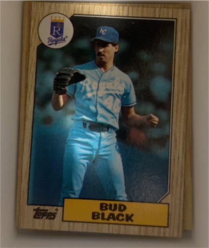 1987 Topps #669 Bud Black — front