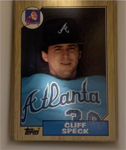 1987 Topps #269 Cliff Speck — front