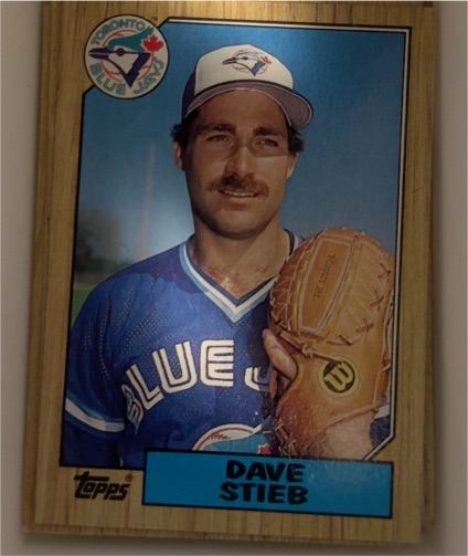 1987 Topps #90 Dave Stieb — front