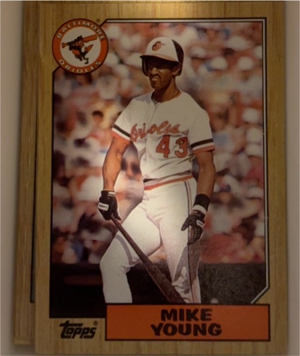1987 Topps #309 Mike Young — front