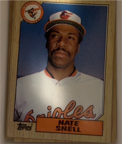 1987 Topps #86 Nate Snell — front