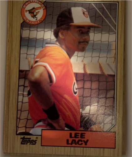 1987 Topps #182 Lee Lacy — front