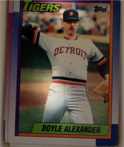 1990 Topps #748 Doyle Alexander — front