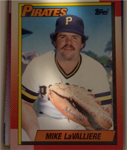 1990 Topps #478 Mike LaValliere — front