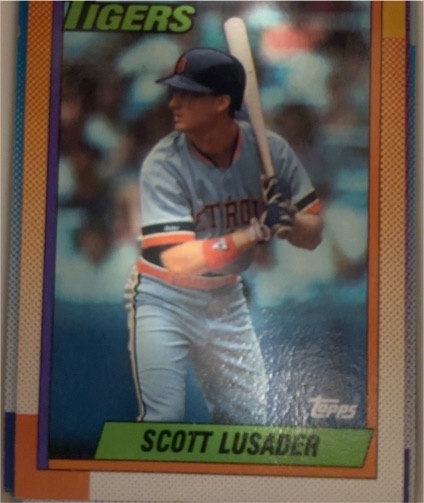 1990 Topps #632 Scott Lusader — front