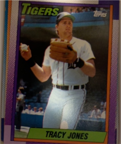1990 Topps #767 Tracy Jones — front