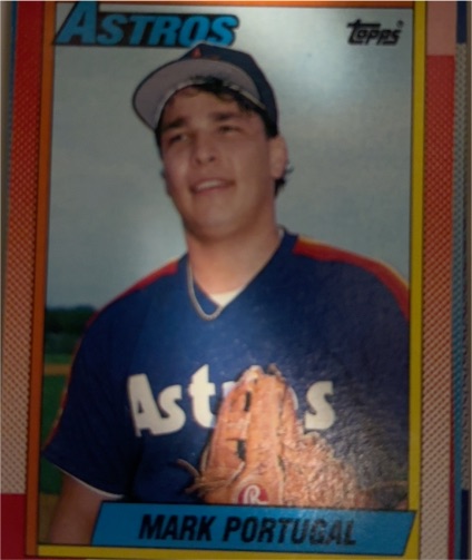 1990 Topps #253 Mark Portugal Houston Astros — front