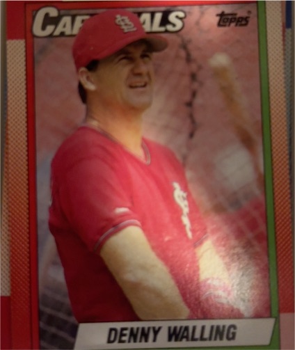 1990 Topps #462 Denny Walling — front