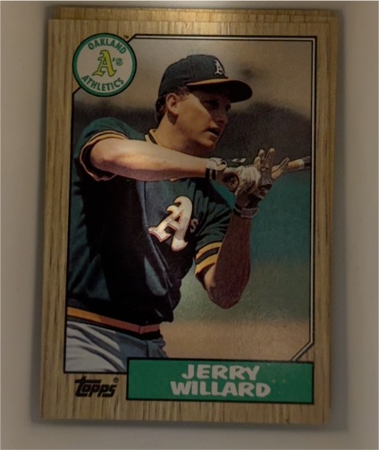 1987 Topps #137 Jerry Willard — front