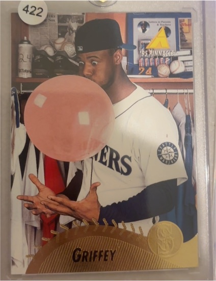 1995 Pinnacle #128 Ken Griffey Jr. — front