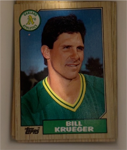 1987 Topps #238 Bill Krueger — front