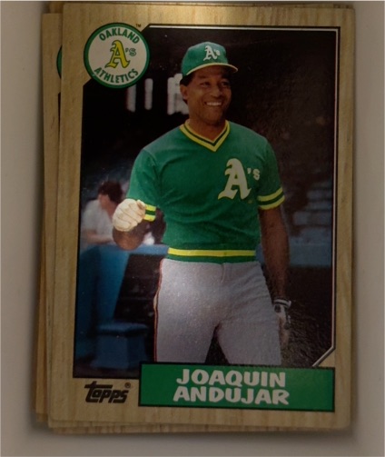 1987 Topps #775 Joaquin Andujar — front