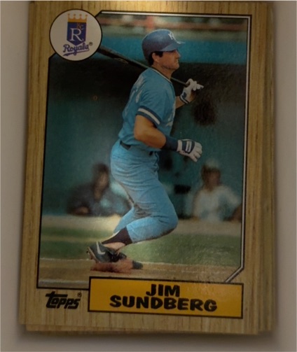 1987 Topps #190 Jim Sundberg — front