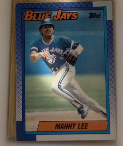 1990 Topps #685 Manny Lee — front