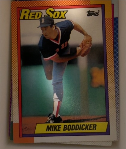 1990 Topps #652 Mike Boddicker — front