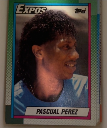 1990 Topps #278 Pascual Perez — front