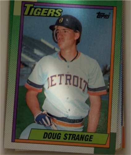 1990 Topps #641 Doug Strange — front