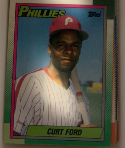 1990 Topps #39 Curt Ford — front