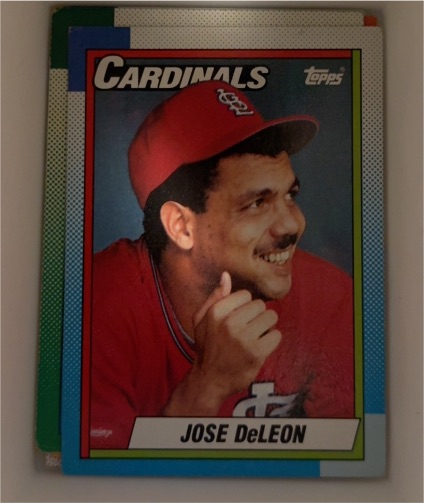 1990 Topps #257 Jose DeLeon — front