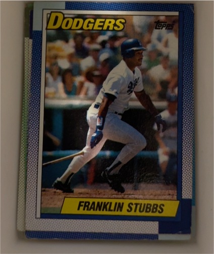1990 Topps #571 Franklin Stubbs — front