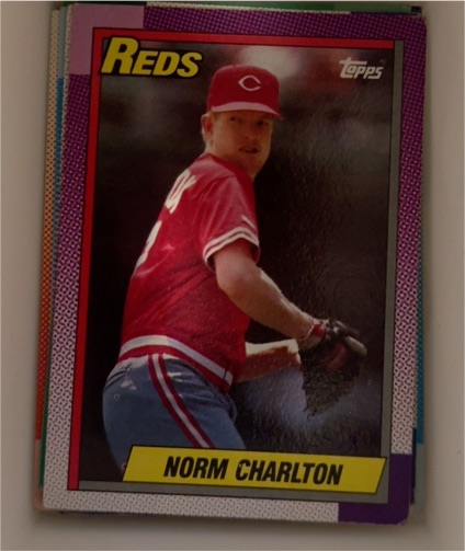 1990 Topps #289 Norm Charlton — front