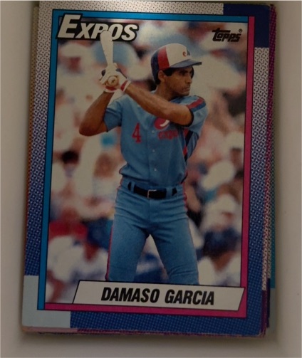 1990 Topps #432 Damaso Garcia — front