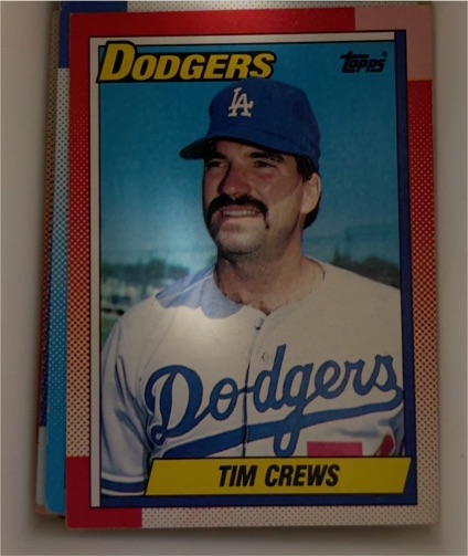 1990 Topps #551 Tim Crews — front