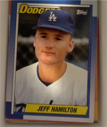 1990 Topps #426 Jeff Hamilton — front
