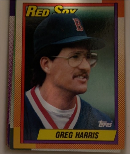 1990 Topps #529 Greg Harris — front