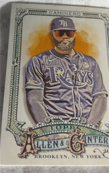 2025 Topps Allen & Ginter #72 Junior Caminero — front