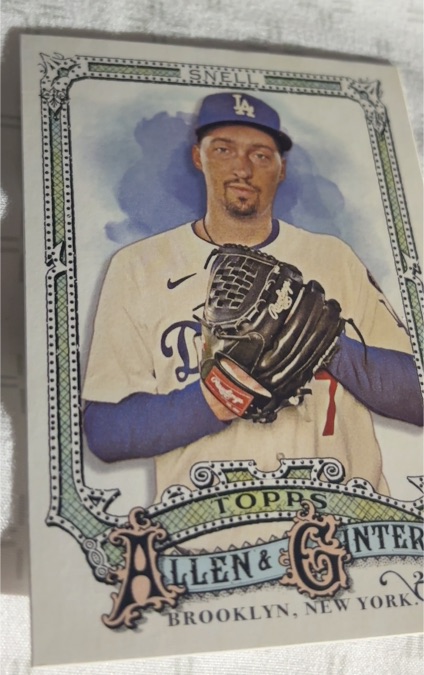 2025 Topps Allen & Ginter #62 Blake Snell — front