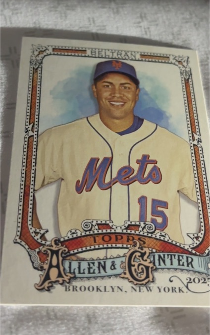 2025 Topps Allen & Ginter #153 Carlos Beltran — front