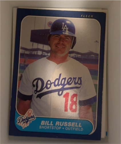 1986 Fleer #142 Bill Russell — front