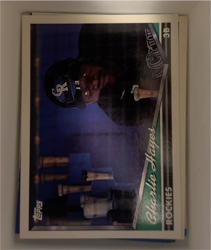 1994 Topps #655 Charlie Hayes — front
