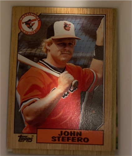1987 Topps #563 John Stefero — front