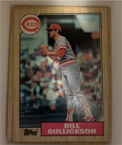 1987 Topps #489 Bill Gullickson — front