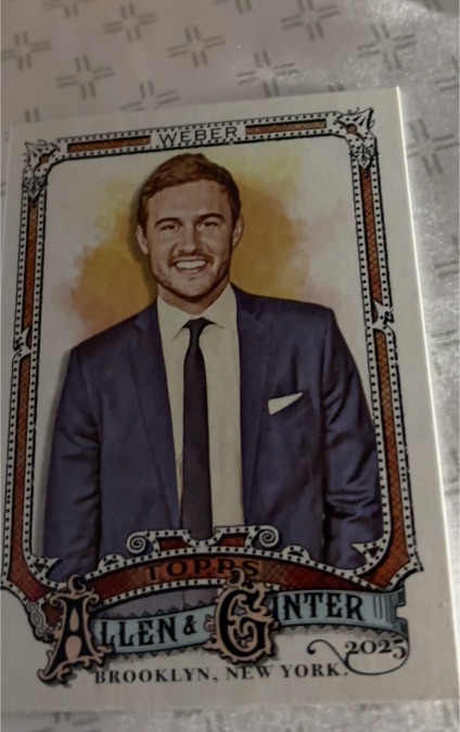 2025 Topps Allen & Ginter #263 Peter Weber — front