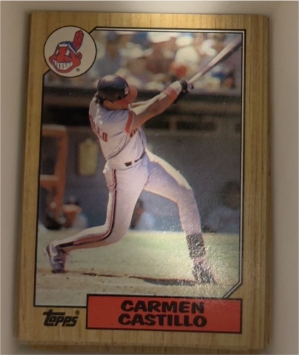 1987 Topps #513 Carmen Castillo — front