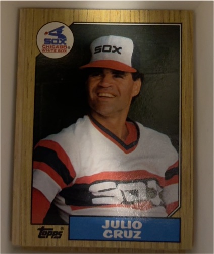1987 Topps #790 Julio Cruz — front