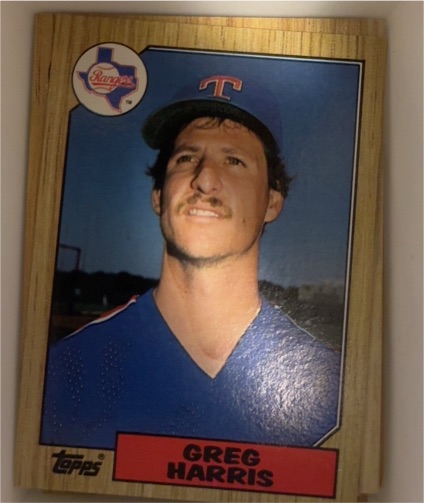 1987 Topps #44 Greg Harris — front