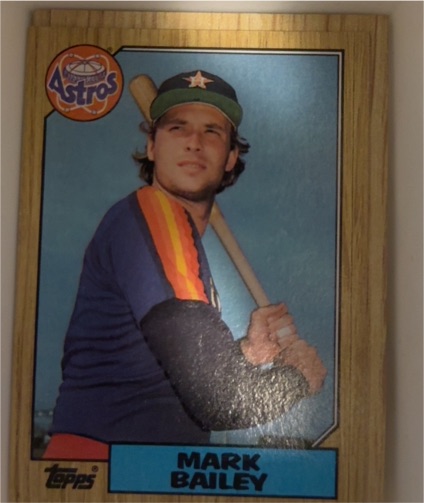 1987 Topps #197 Mark Bailey — front