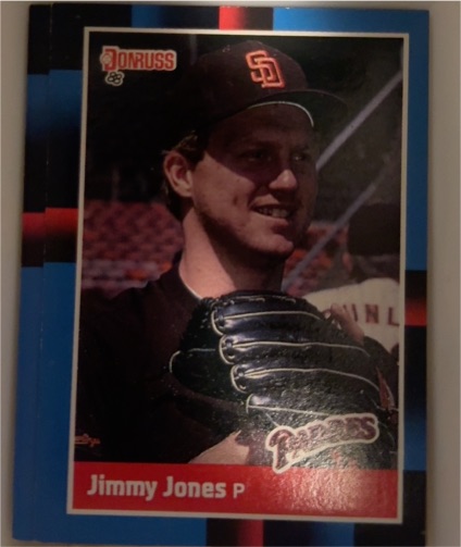 1988 Donruss #141 Jimmy Jones — front