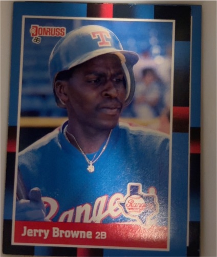 1988 Donruss #408 Jerry Browne — front